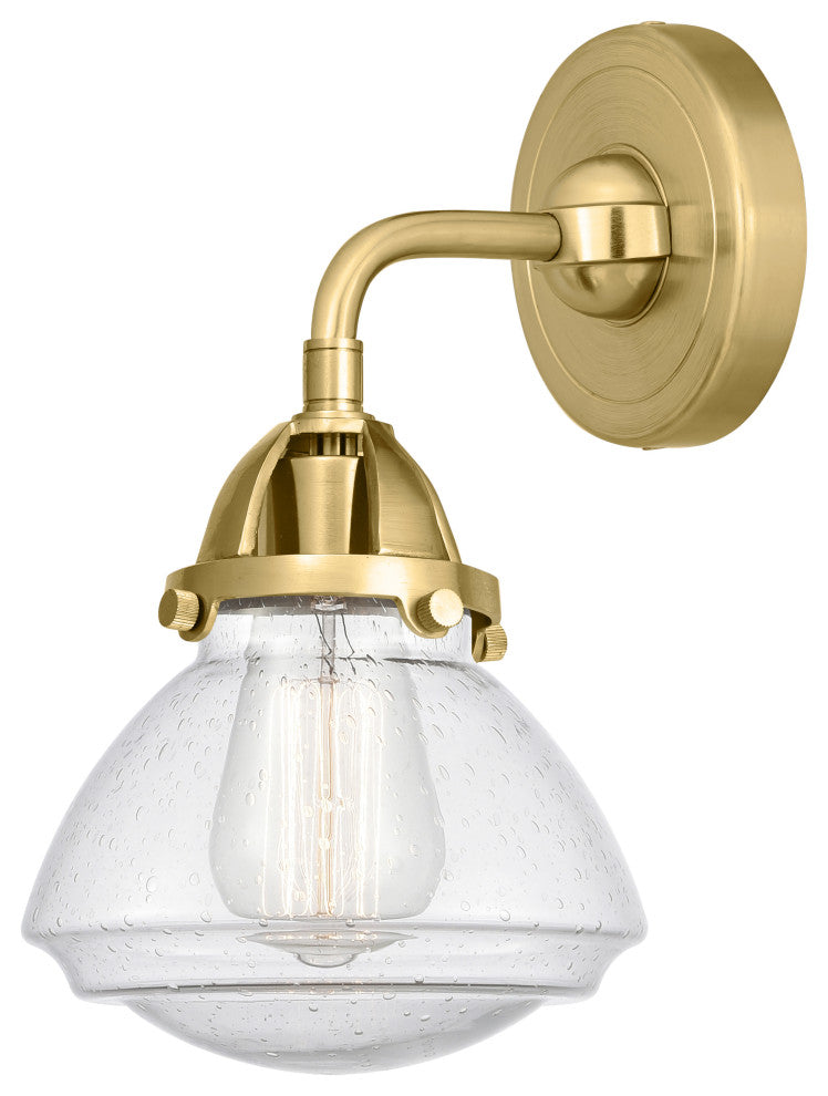 Innovations 288-1W-SG-G324-LED 1-Light Sconce, Satin Gold