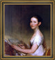 Gilbert Stuart Lydia Smith Framed Premium Canvas Print, 20"x25"
