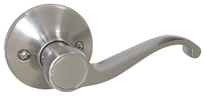 Style 835 Door Lever Handles, Satin Nickel, Dummy Lefthand