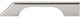 Tapered Bar Pull 5" (c-c) - Polished Nickel