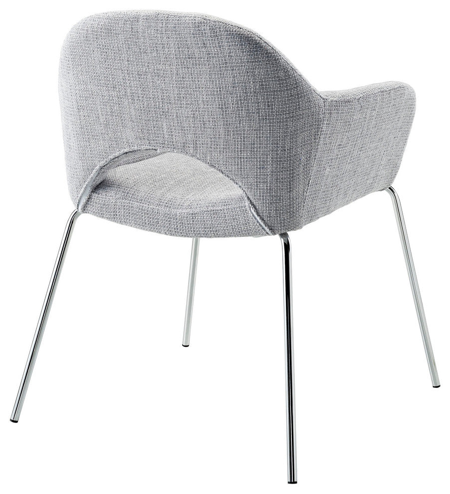 Modway Modway Cordelia Dining Armchair, Light Gray