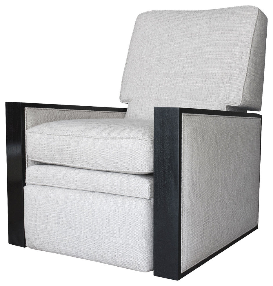 Concorde Swivel Recliner, Kravet Rabun Blue