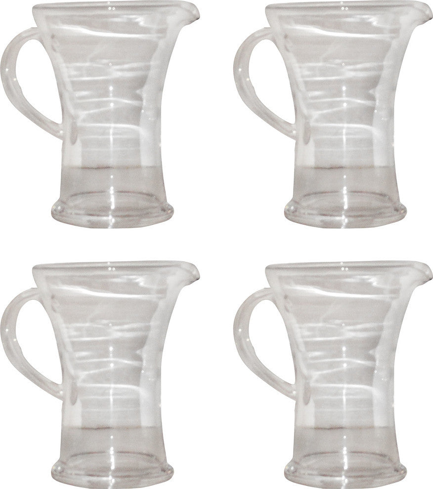Pomeroy Provence Pitchers Clear Glasses, Set of 4