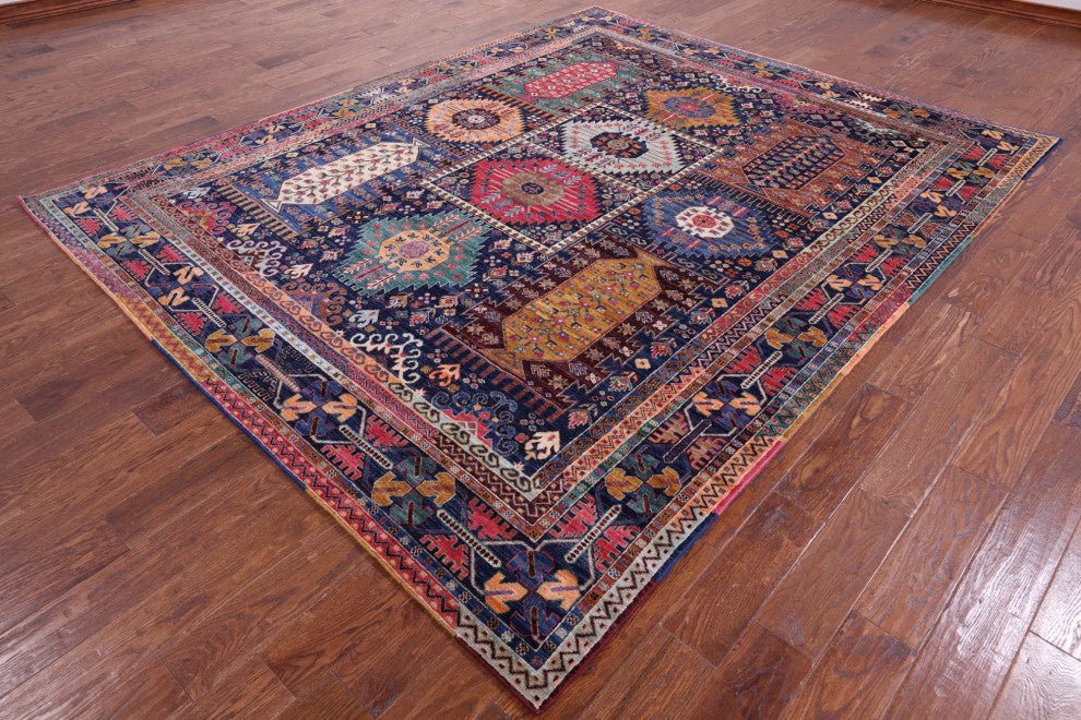 Tribal Fine Serapi Hand Knotted Wool Rug 7' 11" X 9' 9" - Q12661