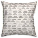 Half Circles 2 16x16 Indoor / Outdoor Pillow