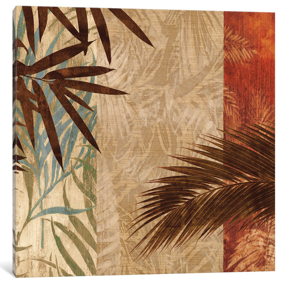 "In The Tropics I" by Chris Donovan, Canvas Print, 18"x18"