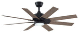 Fanimation Levon Custom-KIT-52-LK Levon Custom 52" 8 Blade Indoor - Black /