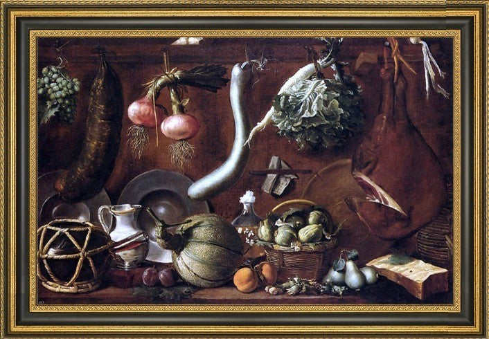Jacopo Da Empoli StillLife Framed Premium Canvas Print, 16"x24"