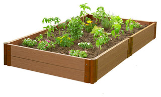 Tool-Free Classic Sienna Raised Garden Bed 4'x8'x11ï¿½, 2ï¿½ profile