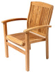 Teak Stacking Chair Colorado