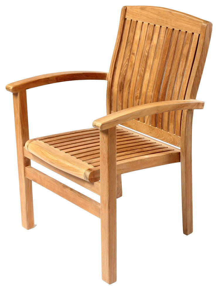 Teak Stacking Chair Colorado