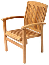 Teak Stacking Chair Colorado