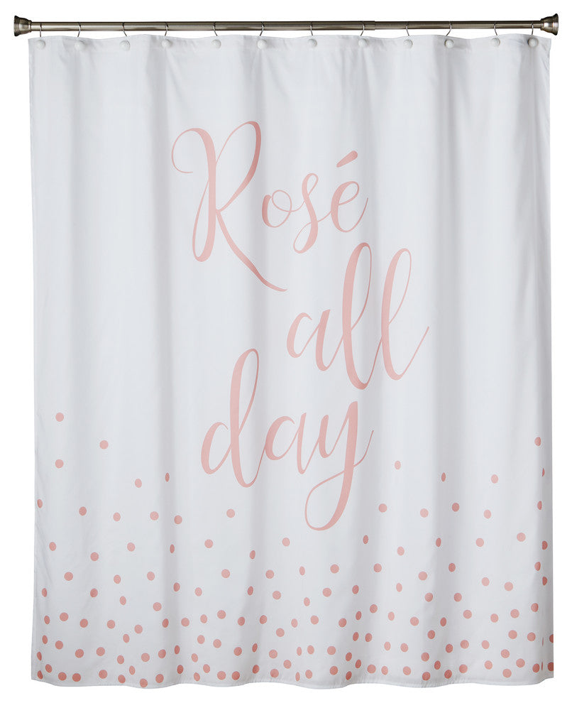 SKL Home Rose All Day Shower Curtain