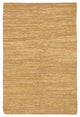 Saket Contemporary Area Rug, Gold and Beige, 2'x3' Rectangle