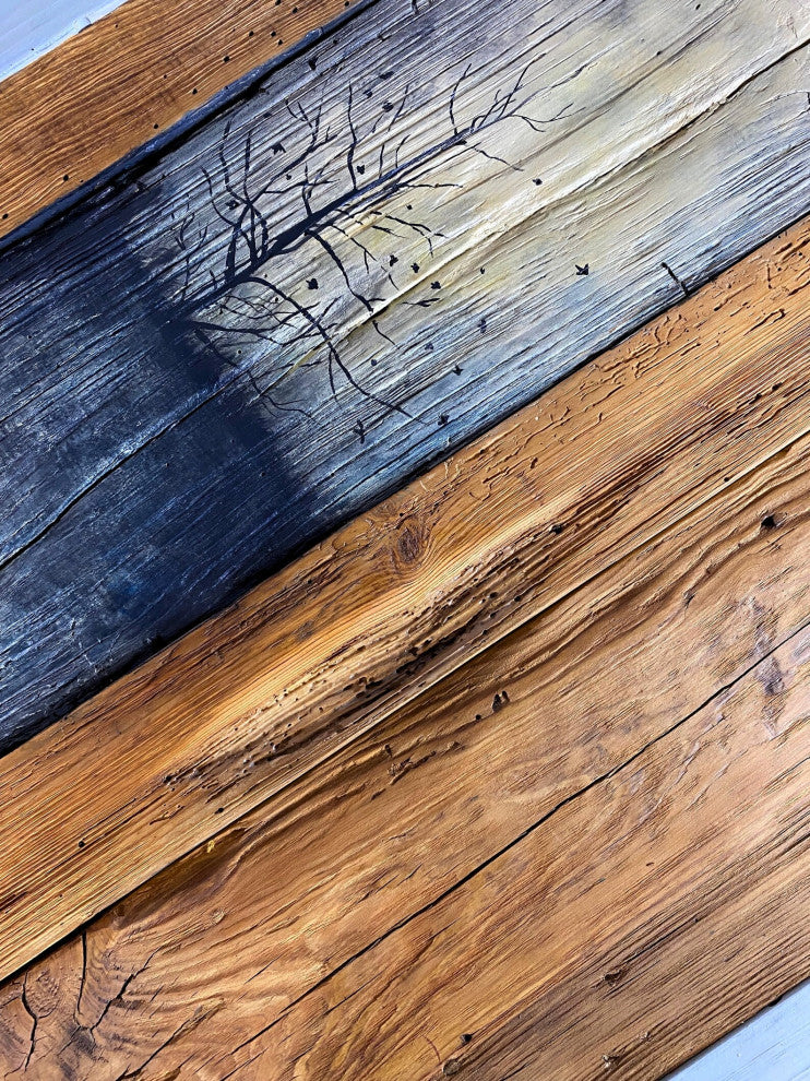 Wood Dining Table | Functional Home Furniture Piece (#086)