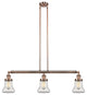 Innovations Lighting 213-Ac-S-G192-Led 3 Light Dimmable Led Island Light