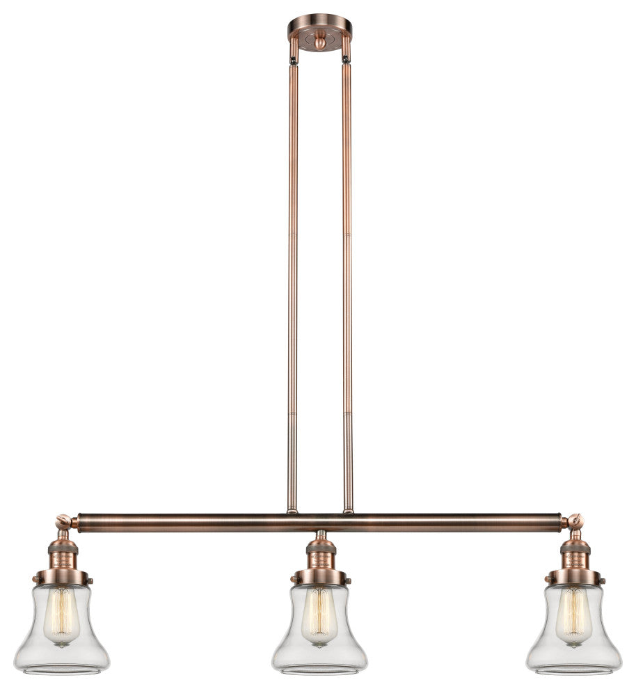 Innovations Lighting 213-Ac-S-G192-Led 3 Light Dimmable Led Island Light