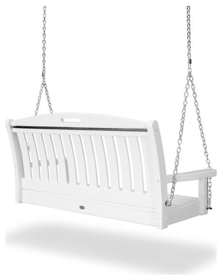 Polywood Nautical 48" Swing, White