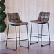 Picket House Furnishings Richmond Metal Bar Stool Set, Gray