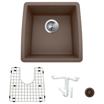 Blanco KA-440081 Performa 17-1/2" Undermount Single Basin Granite - Cafe Brown