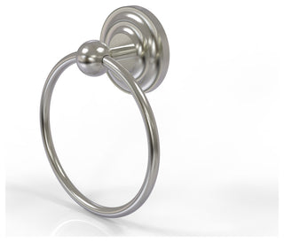 Prestige Que New Towel Ring, Satin Nickel