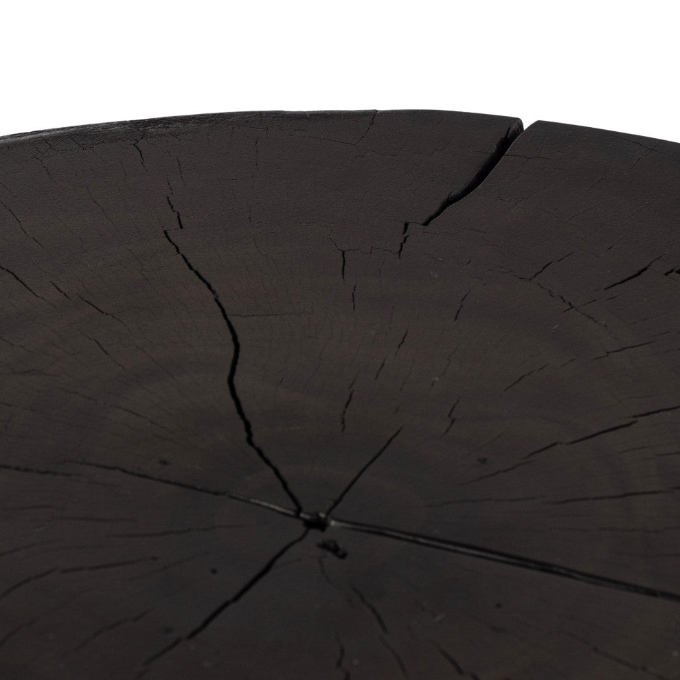 Tino End Table-Rubbed Black