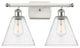 Innovations 516-2W-WPC-GBC-84-LED 2 Light Vanity Light, White, Polished Chrome
