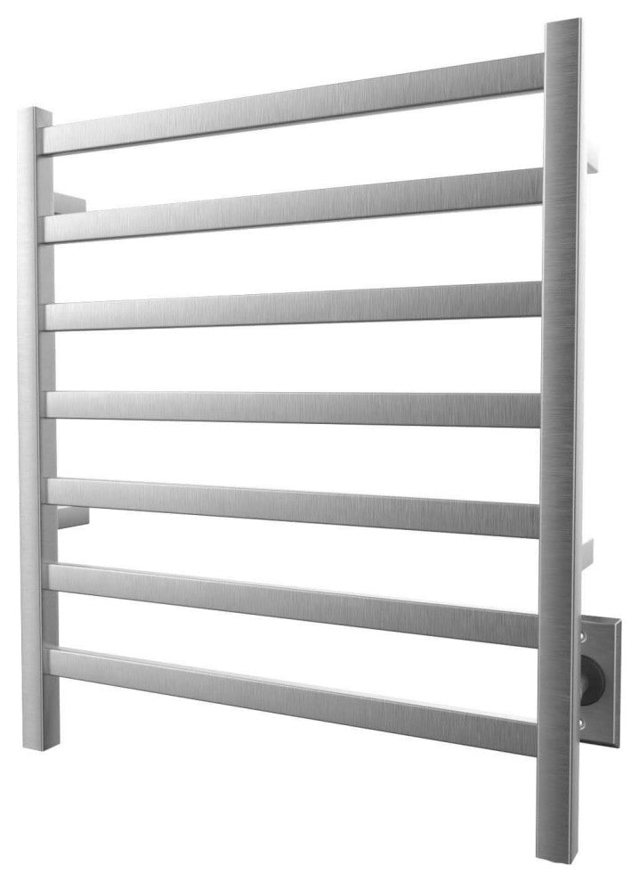 ICO Bath Square Hardwired Electric Towel Warmer - Square Bar