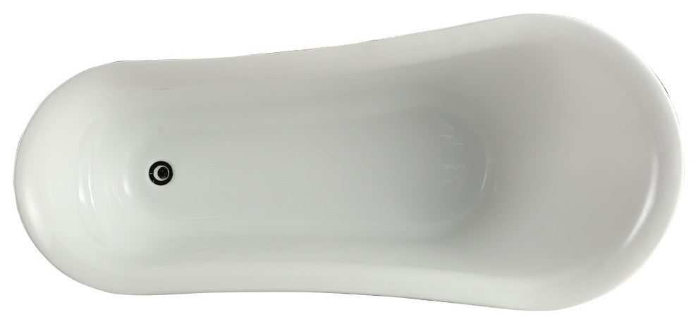 Jacqueline 70" x 30" Soaking Bathtub