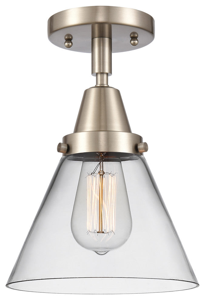 INNOVATIONS LIGHTING 447-1C-SN-G42 Large Cone Flush Mount
