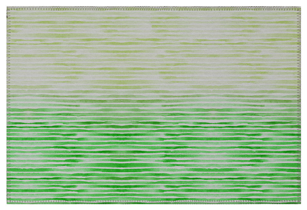 Indoor/Outdoor Seabreeze SZ8 Cactus Machine Washable 1'8" x 2'6" Rug