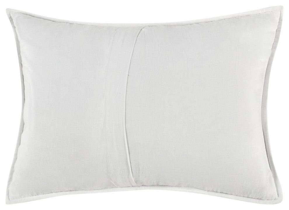 Rowen Sustainable Fabric Shams by Kosas Home, White, Standard 20x26