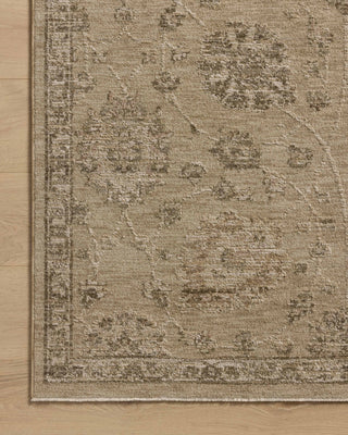 Loloi Willa Wheat / Multi 5'-3" x 5'-3" Round Area Rug