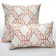 Biltmore Gate Orange Throw Pillow 20x20, with Polyfill Insert