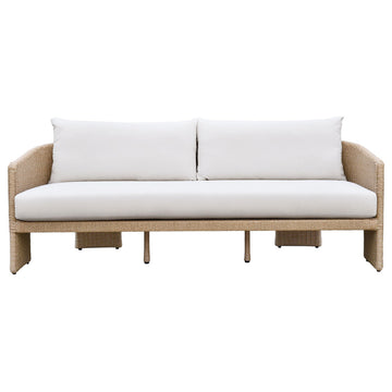 Alexa Cream Outdoor Sofa - Cream