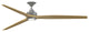 Fanimation Spitfire 84" Fan/LED Light, Galvanized, Natural