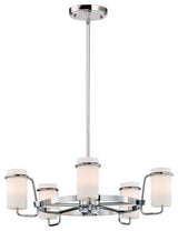 Maxim Lighting Avant 5-Light Chandelier, Polished Chrome
