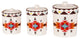 Del Sol Aztec Canister Set, 3 Piece