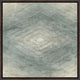 Concentration of Green III, 37.25"x37.25", Espresso Natural Wood Gallery Floater