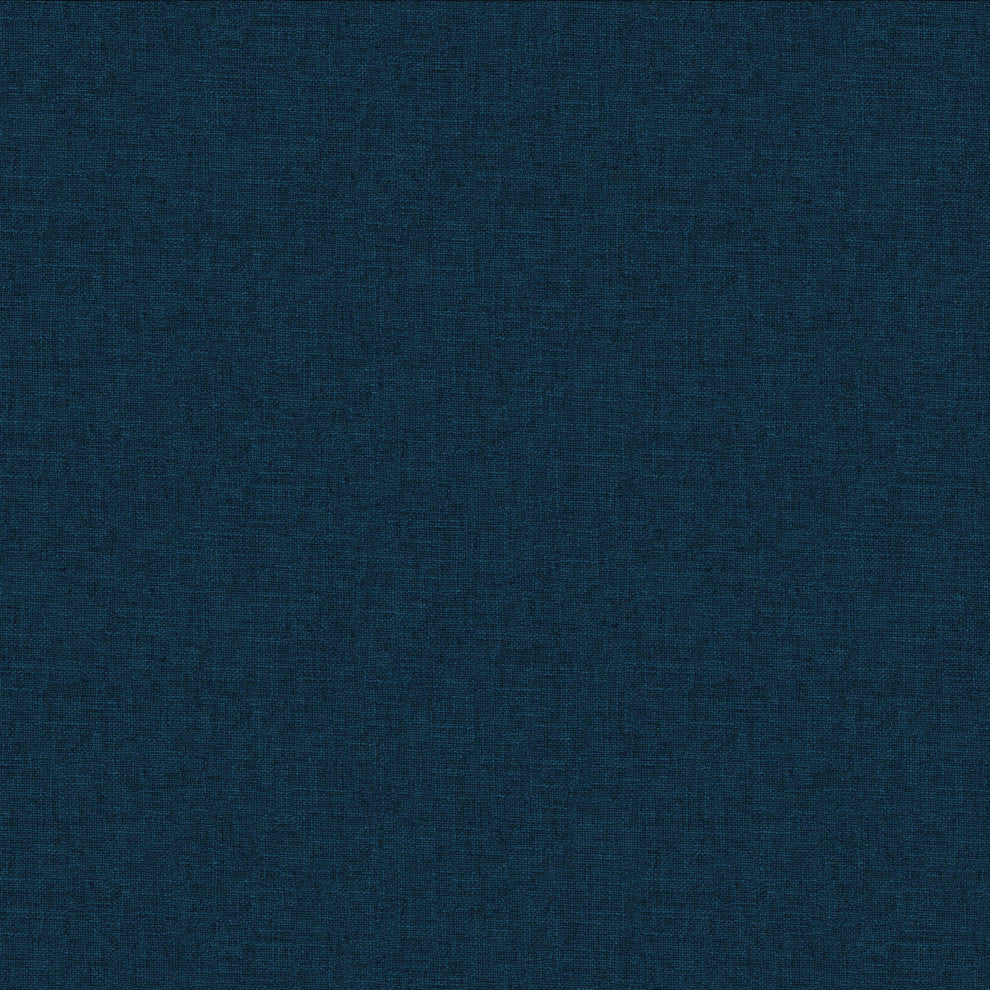 Fully Upholstered Wingback Headboard, Zuma Navy, Queen