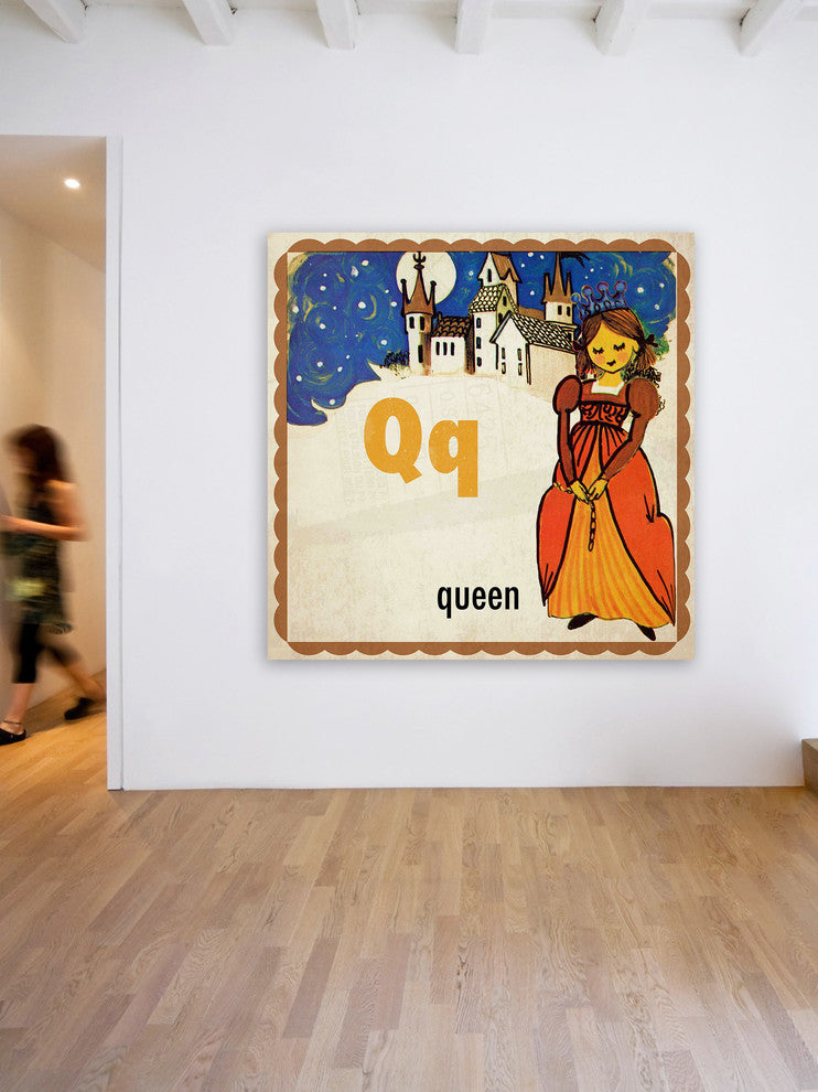"Queen" Painting Print on Canvas by Curtis