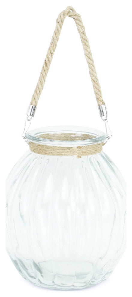 Del Mar Rope Glass Jar