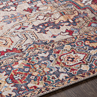 Iris IRS-2358 Traditional Denim/Charcoal 7'6"x9'6" Area Rug