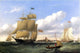 William Bradford The Whaleship -Emma C. Jones- off Round Hills Wrapped Canvas