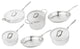 Sardel Stainless Steel Cookware, 10-Piece Set, Stainless Steel Set