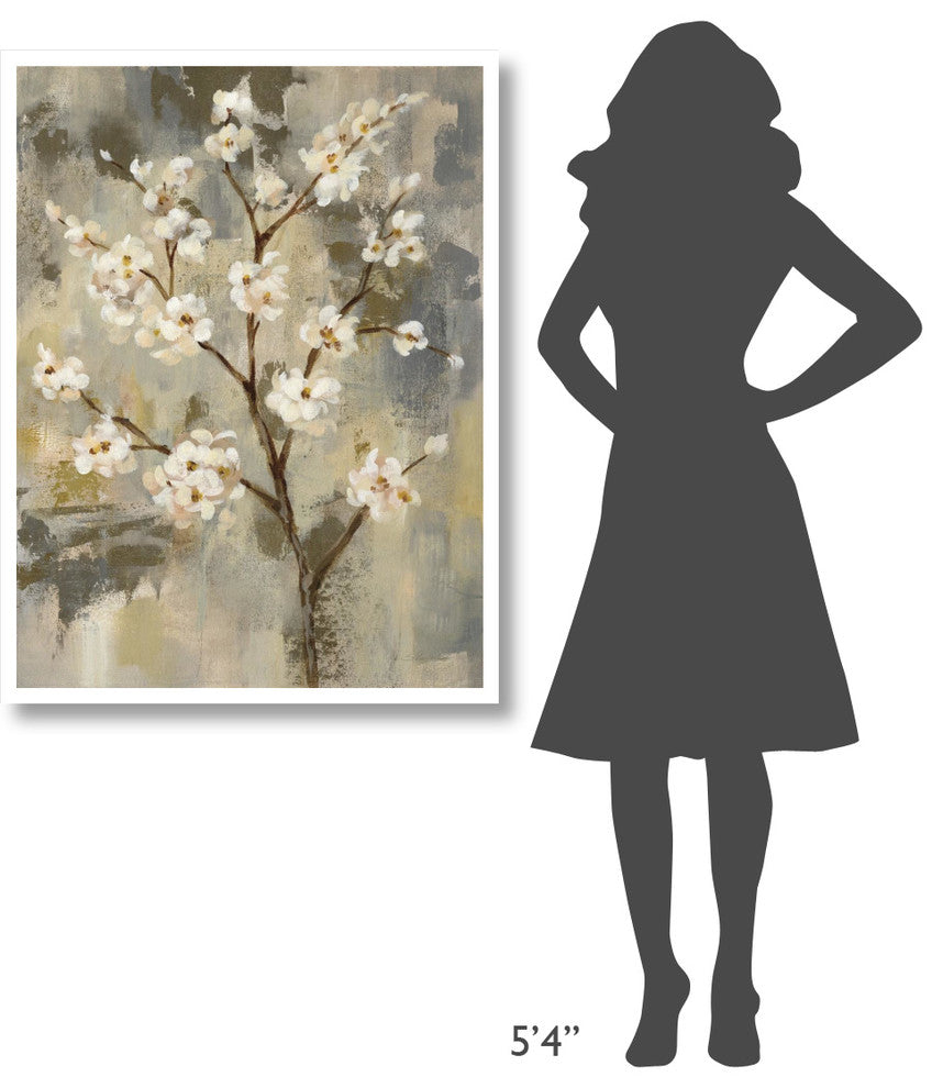 "Neutral Branches II" Digital Paper Print by Silvia Vassileva, 32"x42"