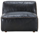 First of A Kind Luxe Slipper Chair Antique Black