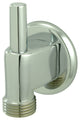 Showerscape Wall Mount Water Supply Elbow With Pin Wall Hook, Polished Chrome