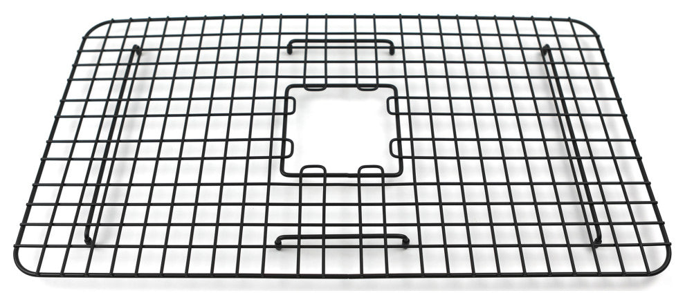 SinkSense Wren Matte Black 27" x 15" Kitchen Sink Bottom Grid