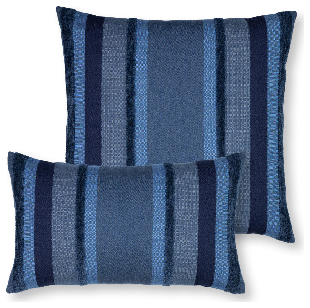 Intermix Indigo Indoor/Outdoor Performance Pillow, 20" x 20"